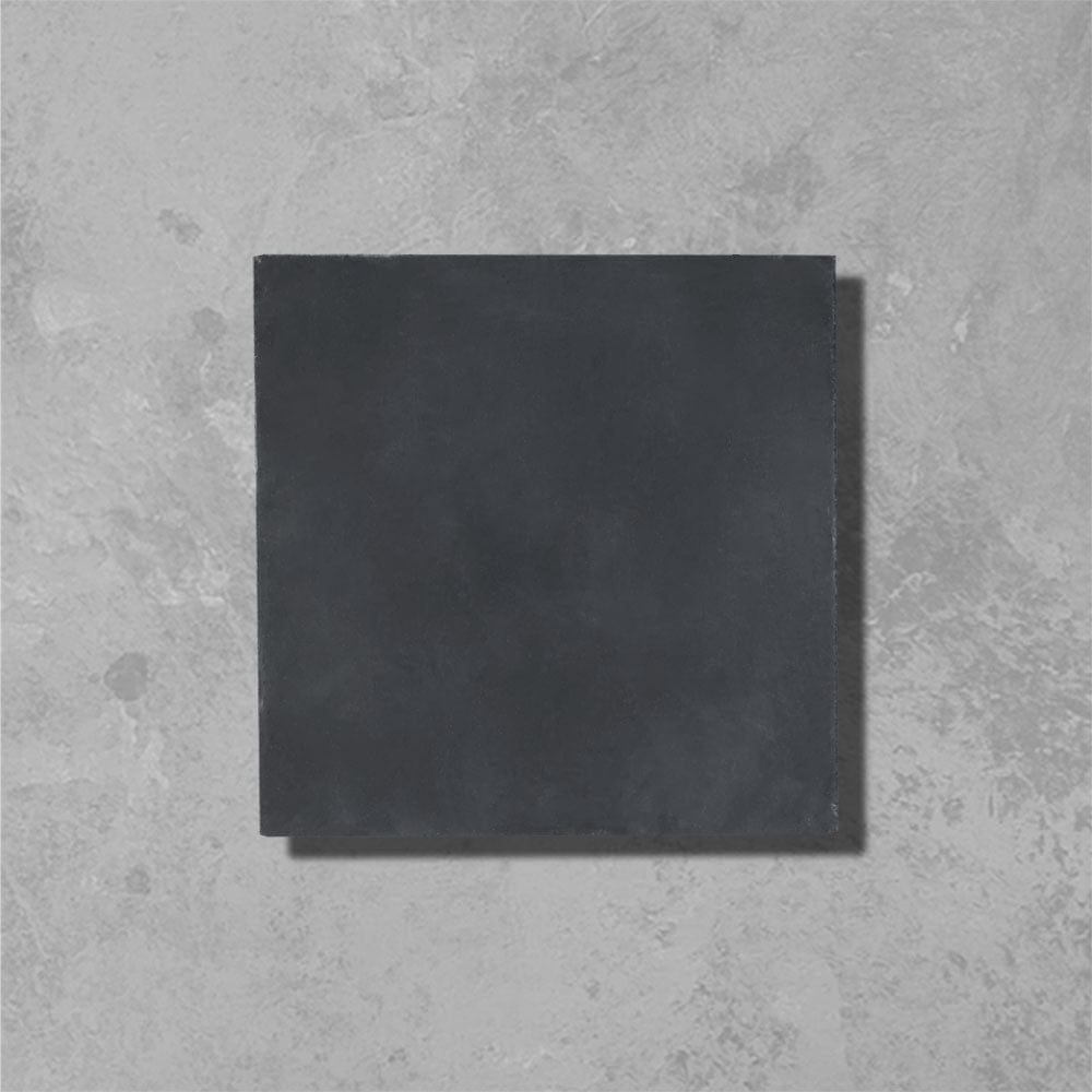 Ebony Black Square Tile