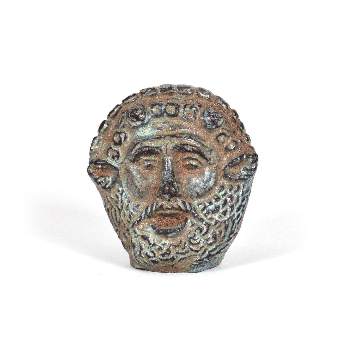 Mini Maschera Etrusca in bronzo