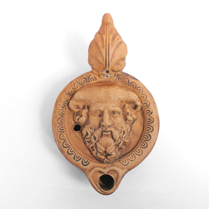 Faun oil lamp