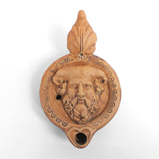 Faun oil lamp