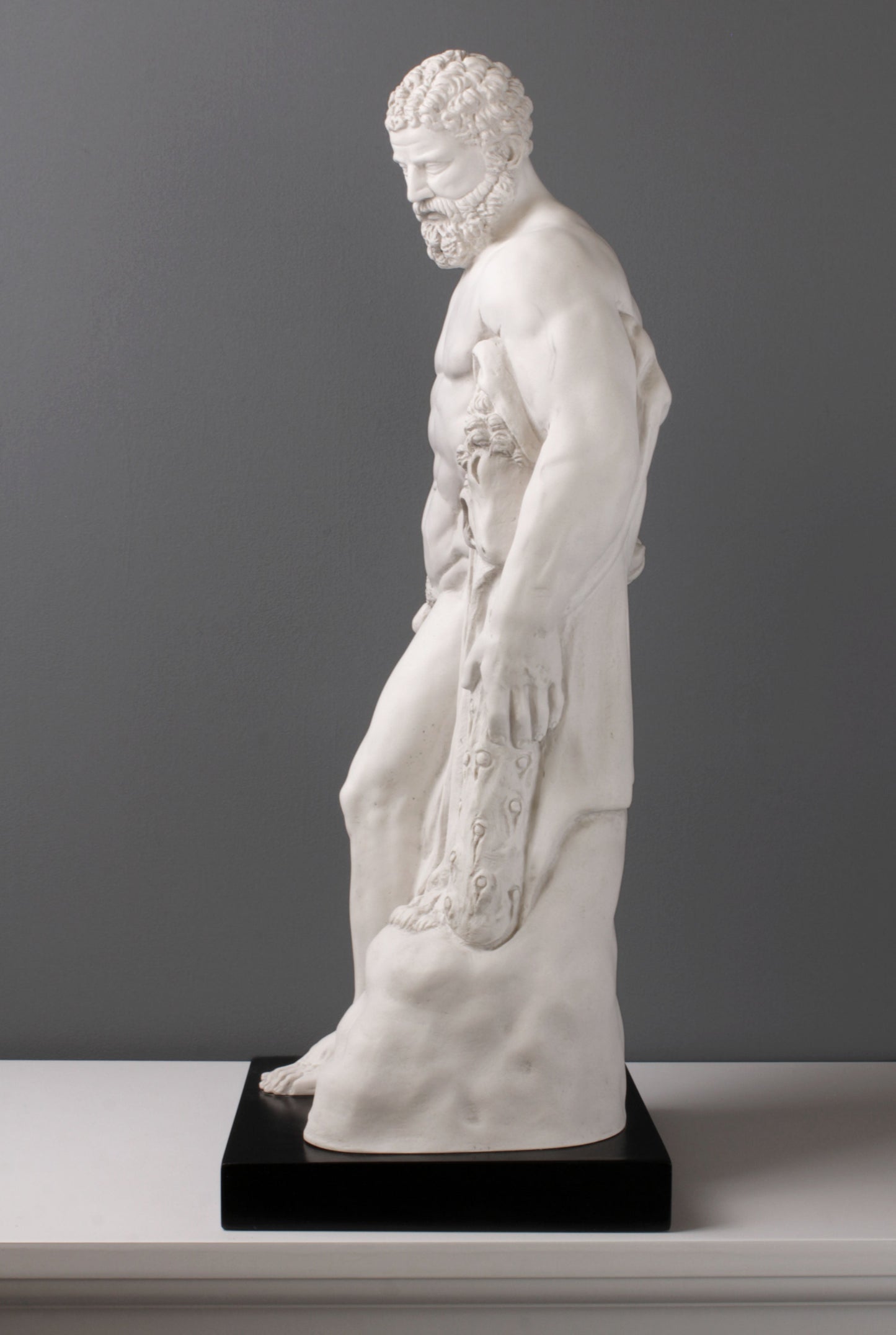 Farnese Hercules Statue Black Base