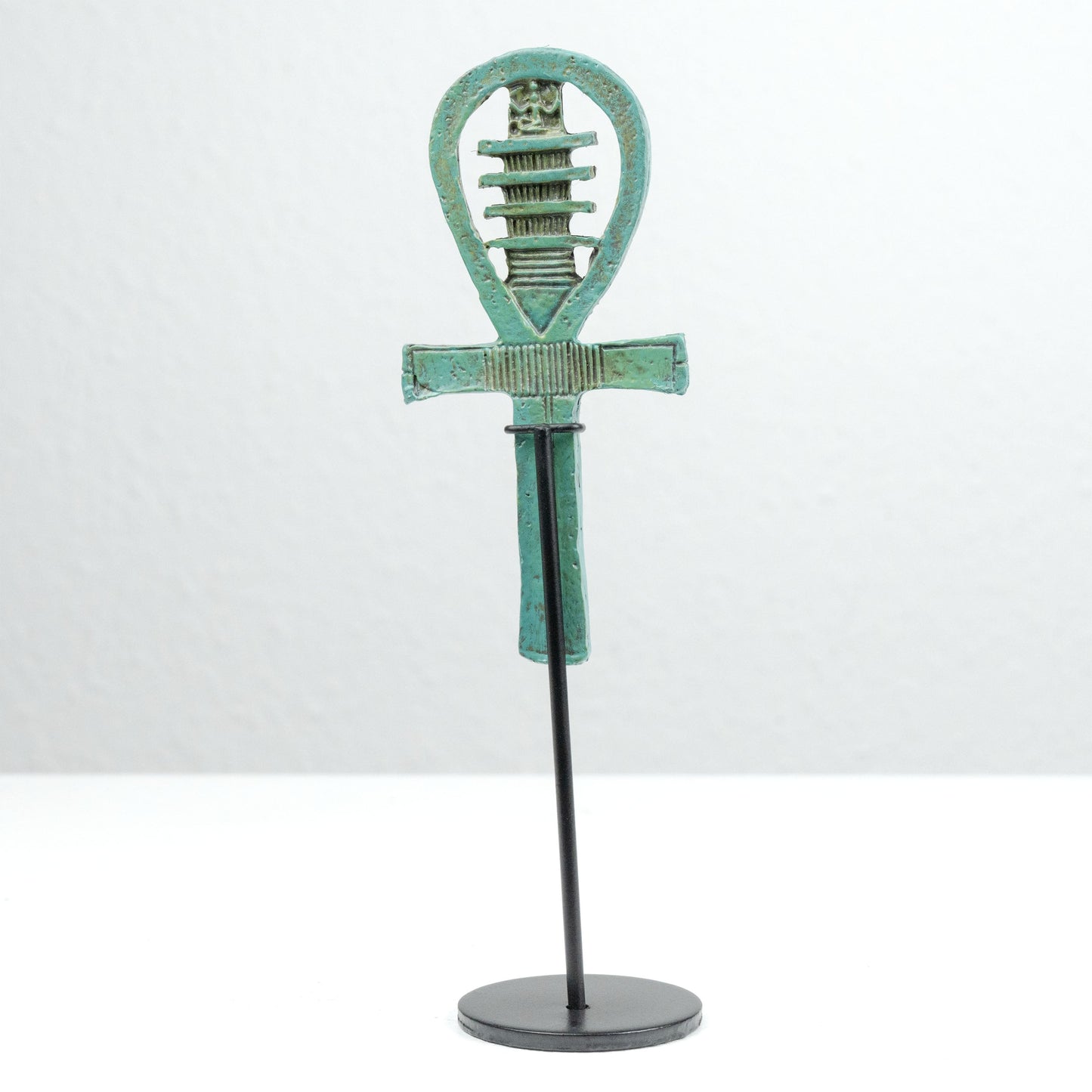 Egyptian Ankh Sculpture with Djed Pillar ¡°Symbol of Immortality