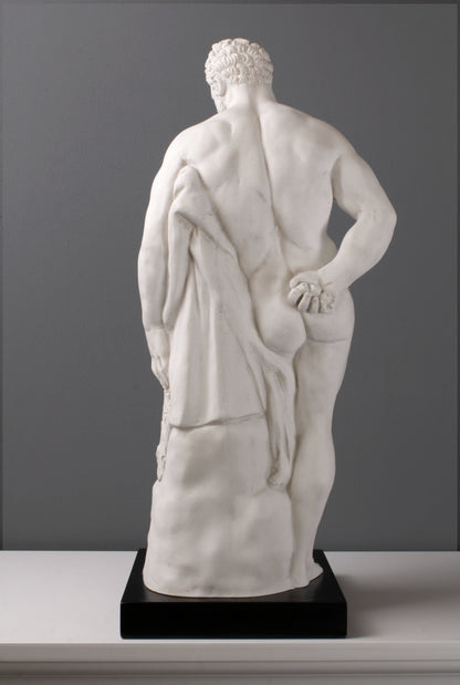 Farnese Hercules Statue Black Base