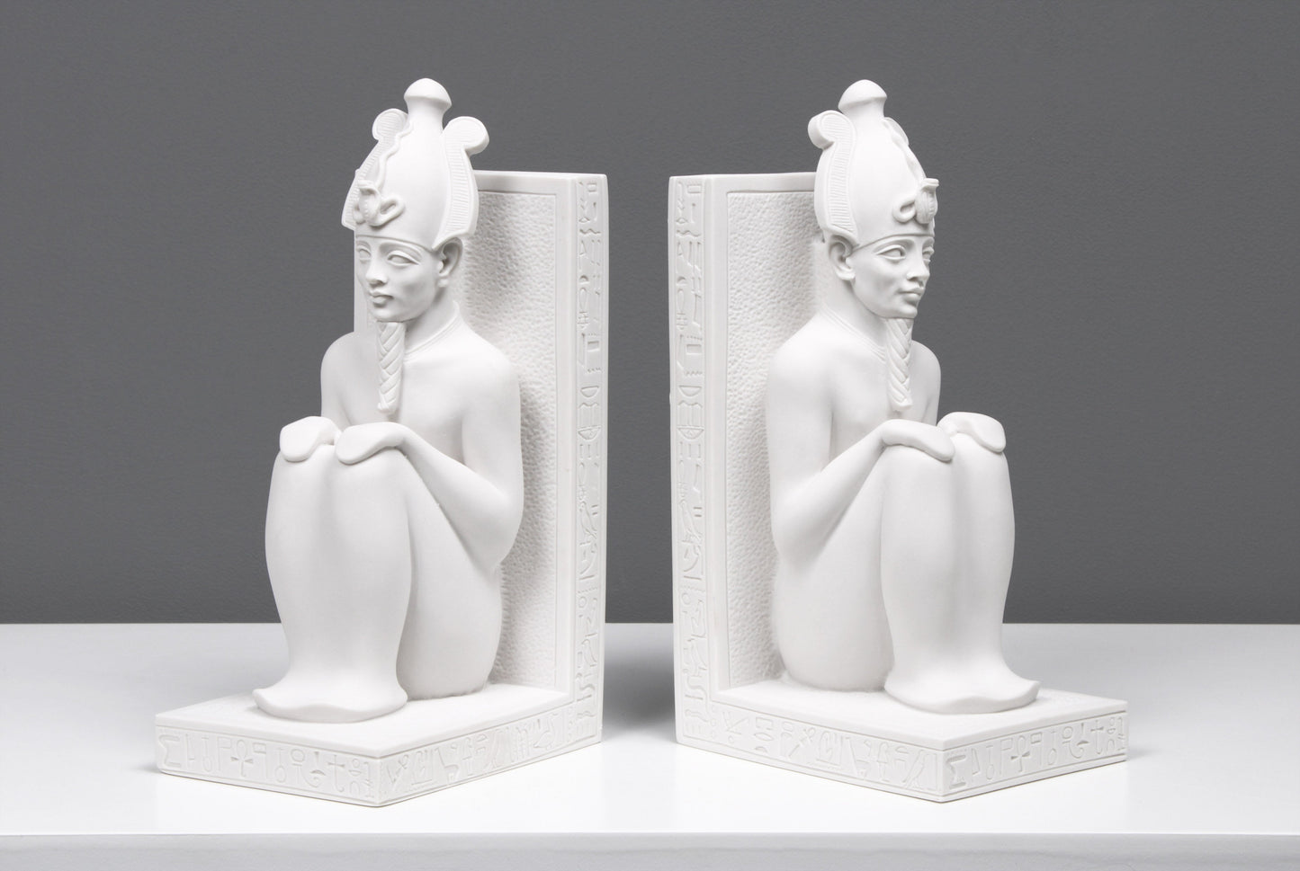 Egyptian Bookend - Osiris Statue in Pair