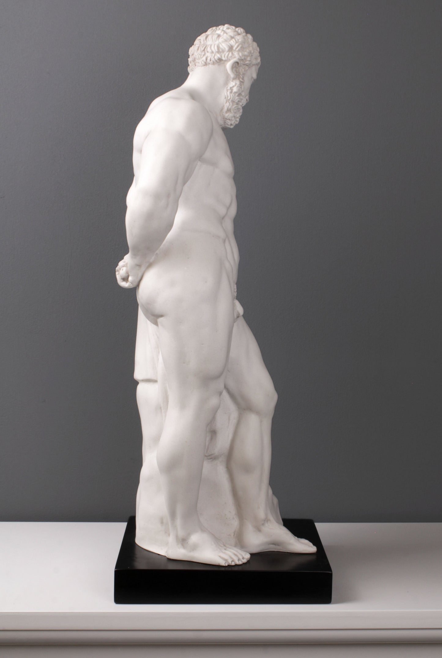 Farnese Hercules Statue Black Base