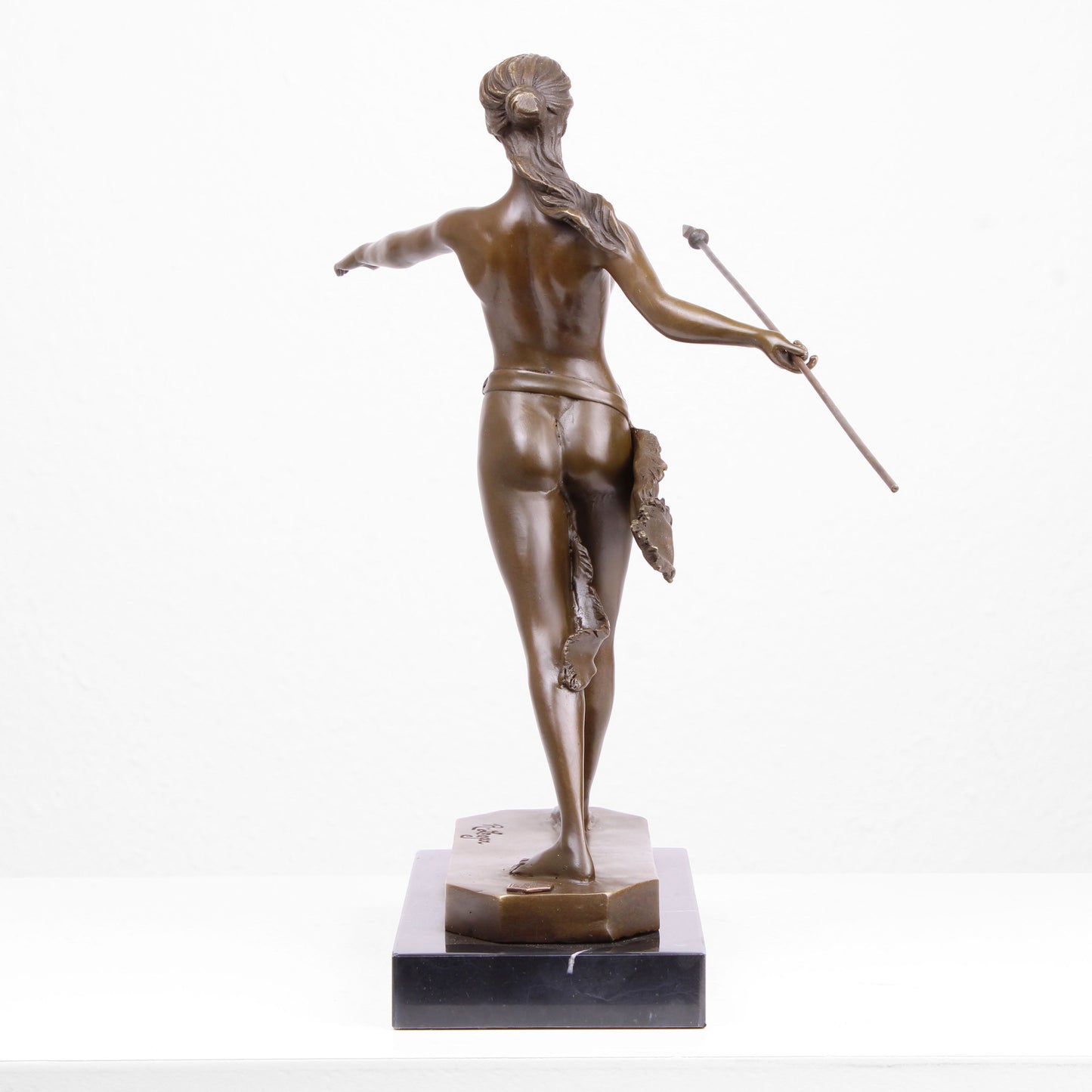 Female Amazon Bronze Statue (Hot Cast Bronze Sculpture)