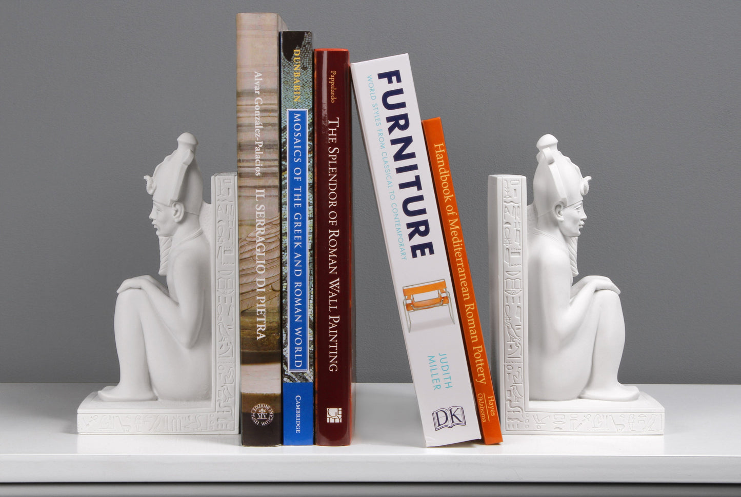 Egyptian Bookend - Osiris Statue in Pair