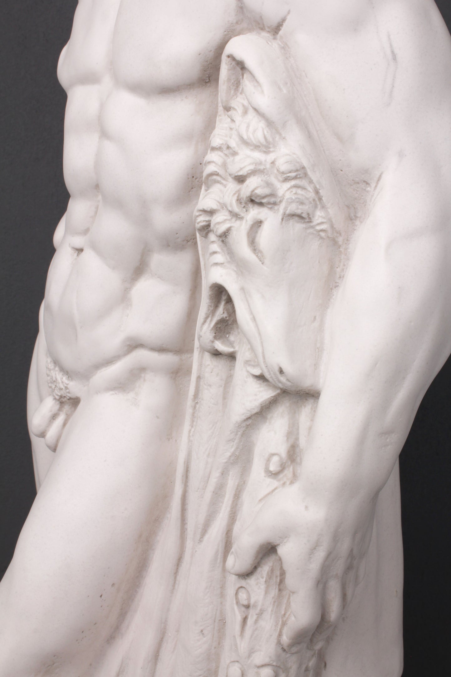 Farnese Hercules Statue Black Base