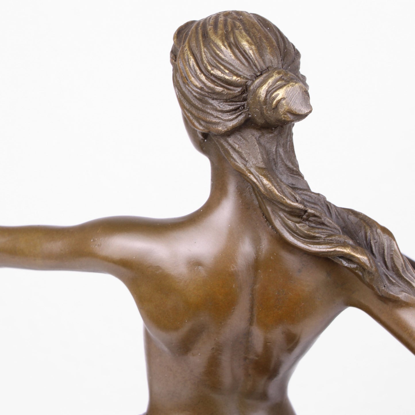 Female Amazon Bronze Statue (Hot Cast Bronze Sculpture)