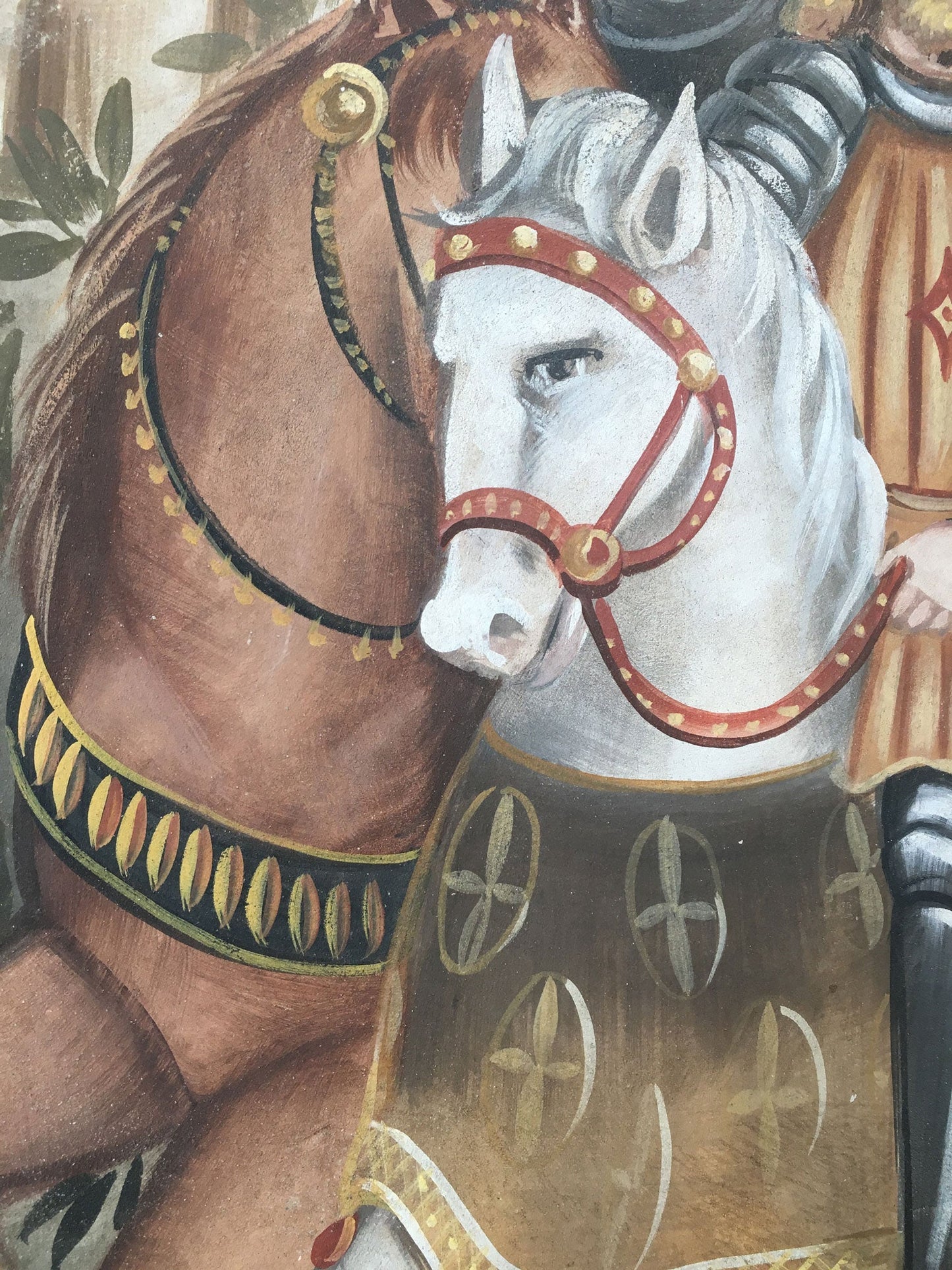 Enjoying Victory Fresco Painting