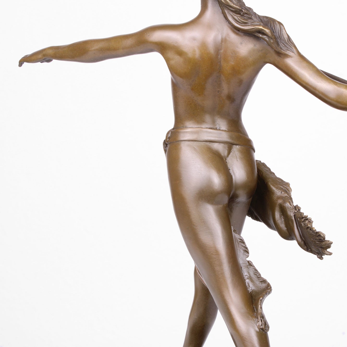 Female Amazon Bronze Statue (Hot Cast Bronze Sculpture)