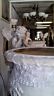 Fiberglass - Cherub Urns Garden Pots Flower Planter