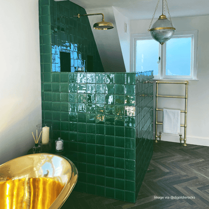 Emerald Glazed Square Tile