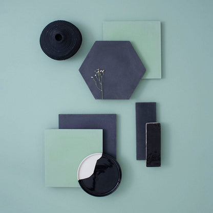 Ebony Black Hexagonal Tile