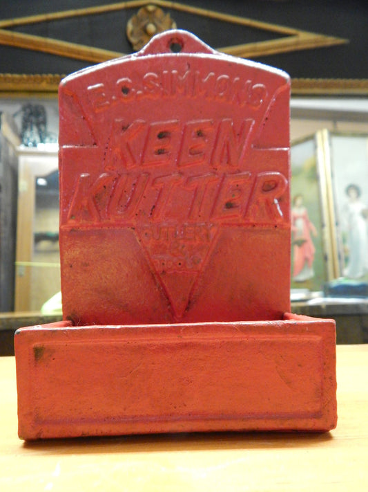 Cast Iron Match Box Holder - Keen Kutter Cutlery & Tools E.C Simmons