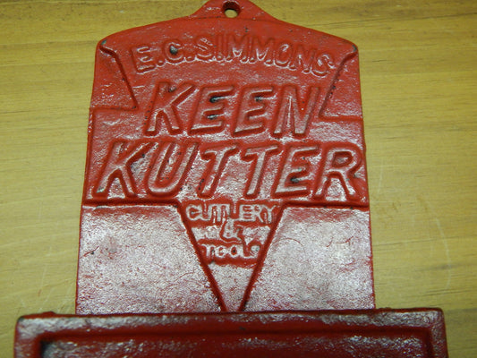 Cast Iron Match Box Holder - Keen Kutter Cutlery & Tools E.C Simmons