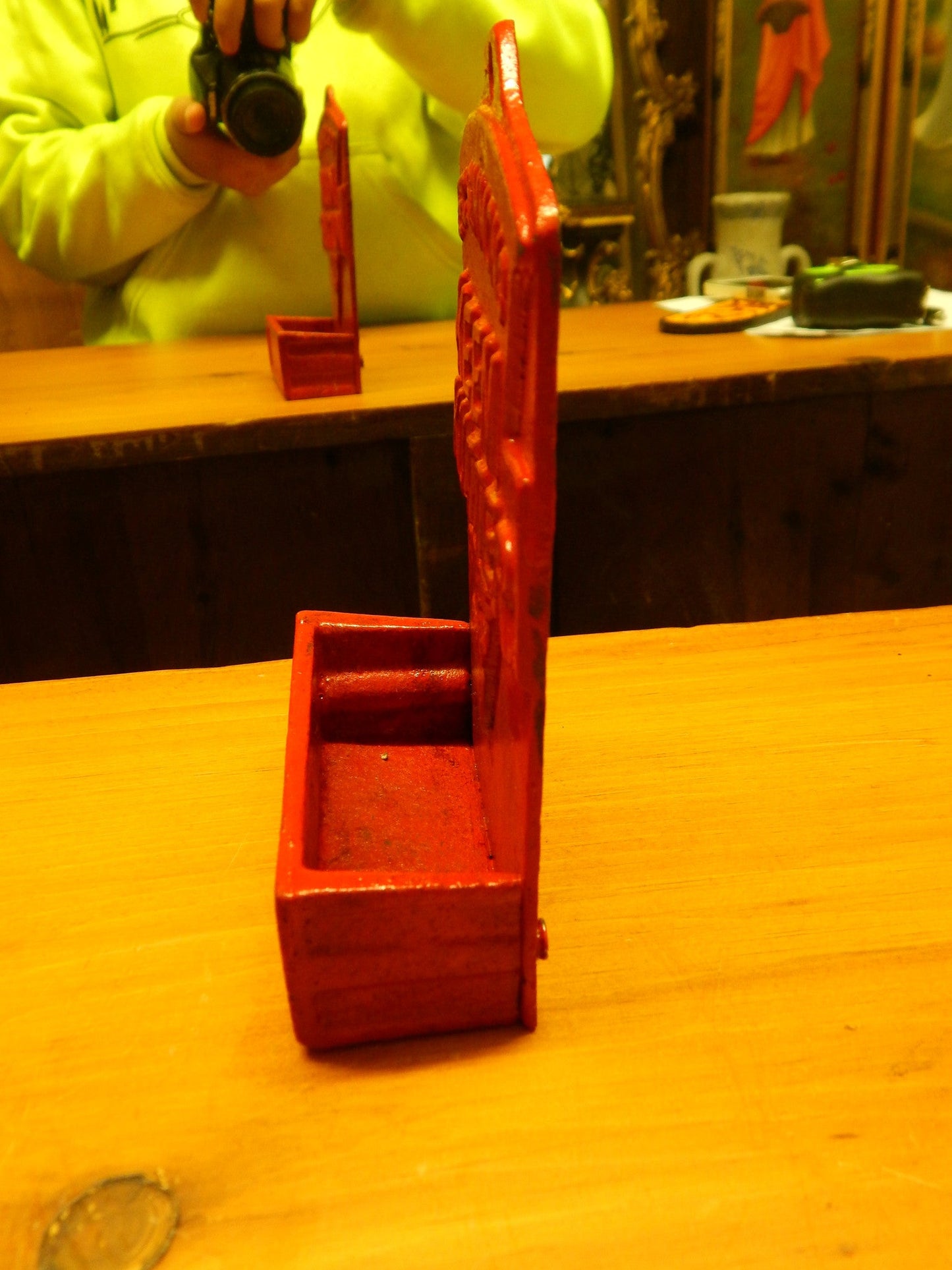 Cast Iron Match Box Holder - Keen Kutter Cutlery & Tools E.C Simmons