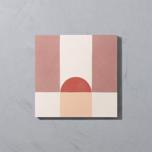 Dulce Arch Rhubarb Tile