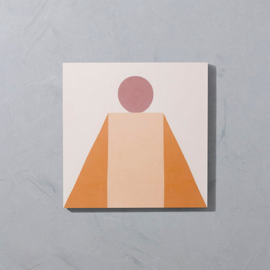 Dulce Pyramid Apricot Tile