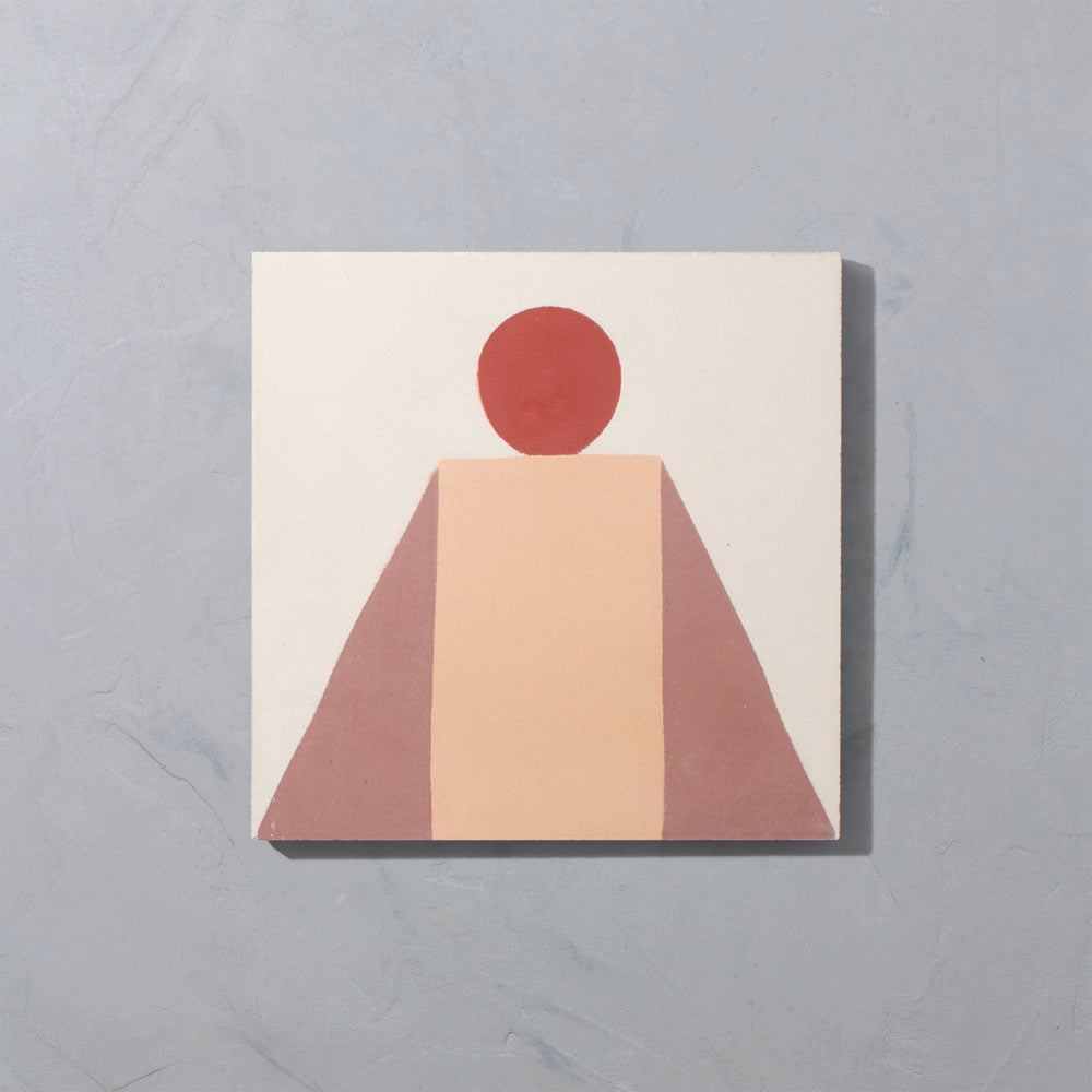 Dulce Pyramid Rhubarb Tile
