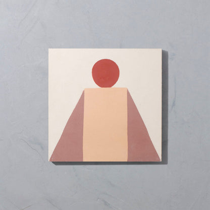 Dulce Pyramid Rhubarb Tile