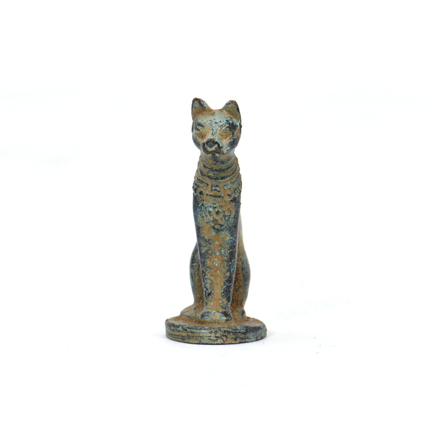 Gatto Egizio in Bronzo Mignon