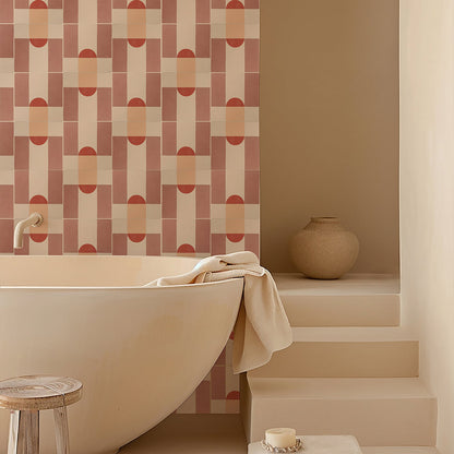 Dulce Arch Rhubarb Tile