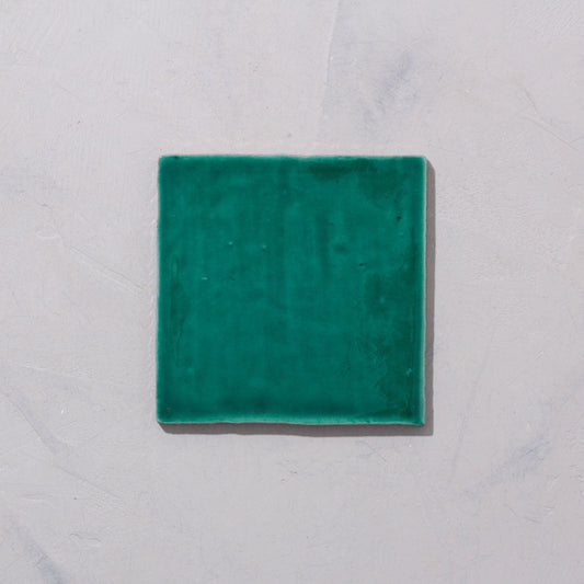 Emerald Glazed Square Tile