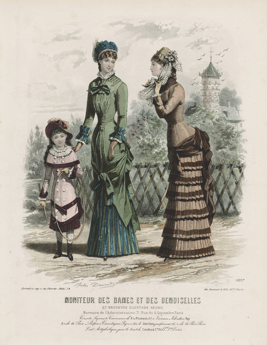 1879 Toilettes de jeunes Femmes et Enfants