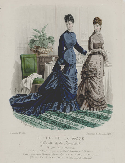 1876 Caricature sign¨¦e de Mlle Des Granges