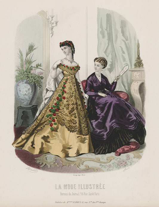 1874 Toilette de Mlle Baron Femmes et Enfants