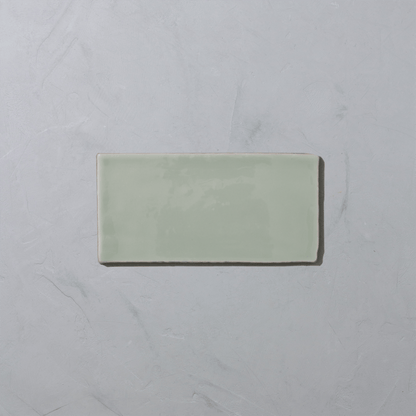 Fennel Glazed Metro Tile