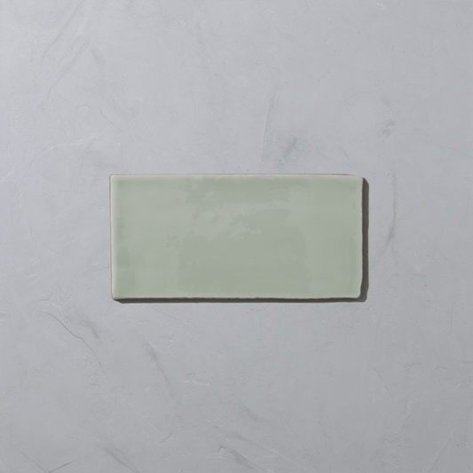 Fennel Glazed Metro Tile