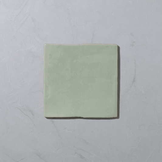 Fennel Glazed Square Tile