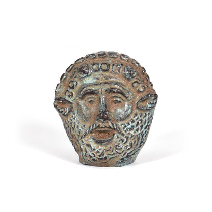 Mini Maschera Etrusca in bronzo