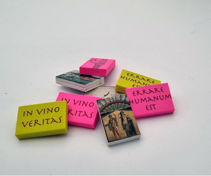 Gomme per Cancellare Artistiche ¨C Ispirate all¡¯Arte Antica, Latina e Moderna | 13 Varianti