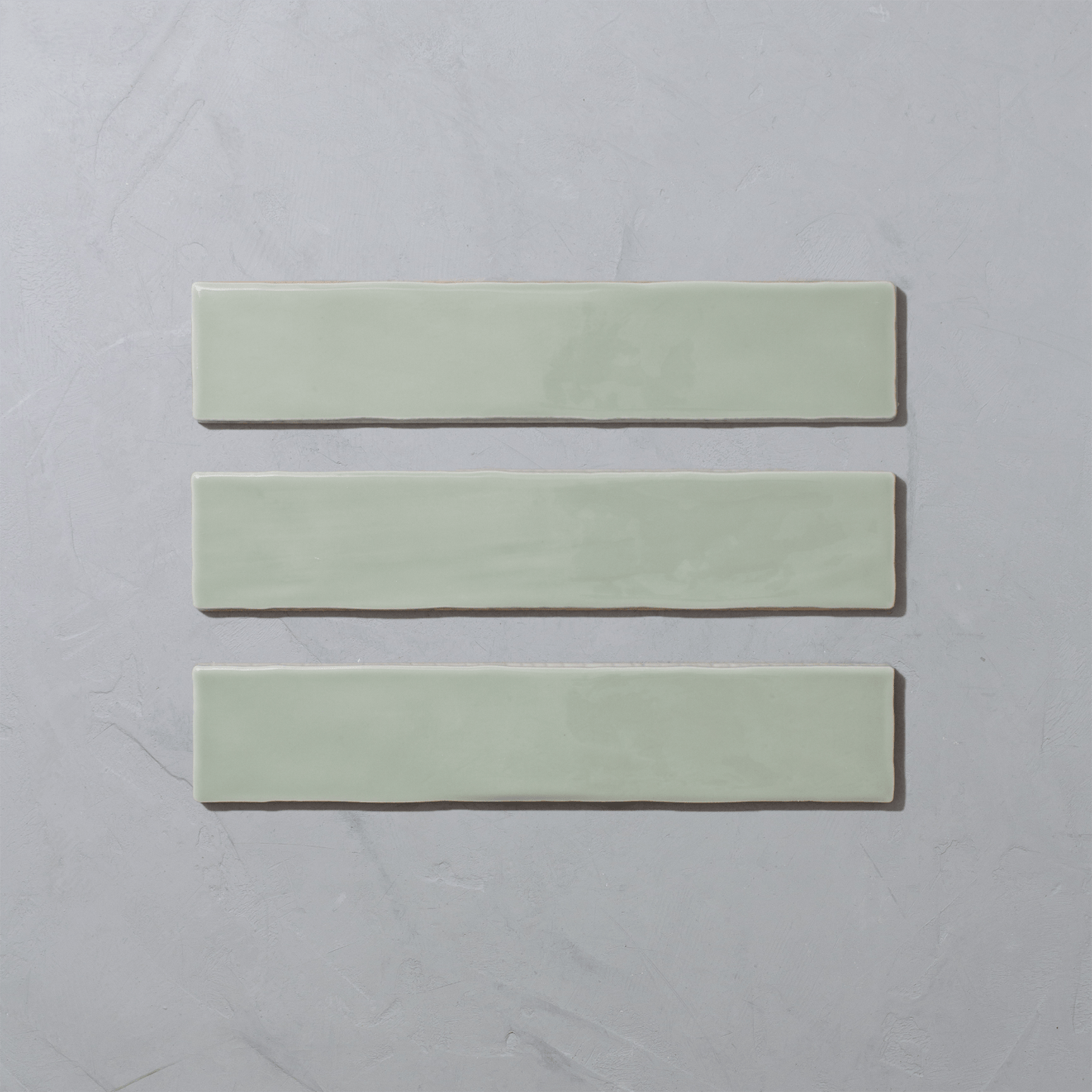Fennel Glazed Skinny Metro Tile