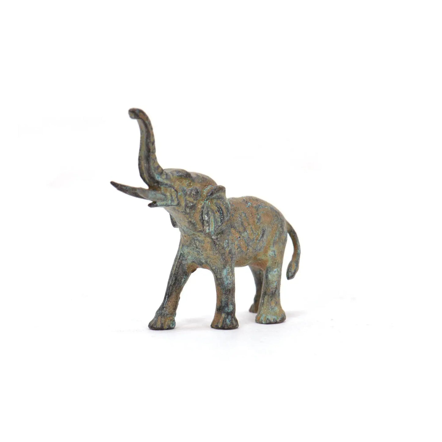 Elefante in bronzo - Statuetta mignon