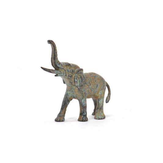 Elefante in bronzo - Statuetta mignon
