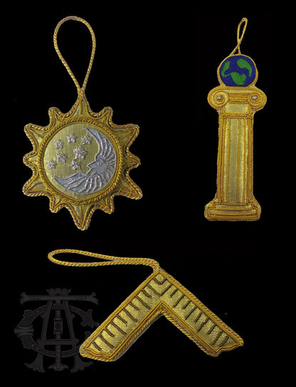 Embroidered Ornaments