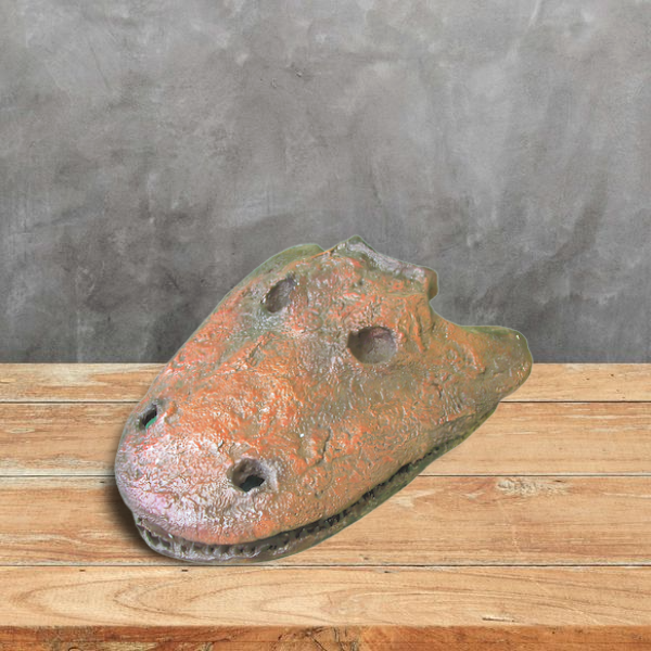 Eryops skull fossil cast replica reproduction