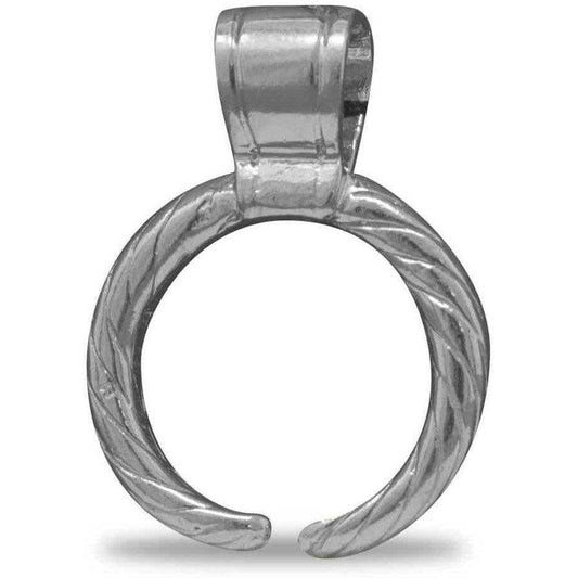 Pendente Lunula Crescente incisa